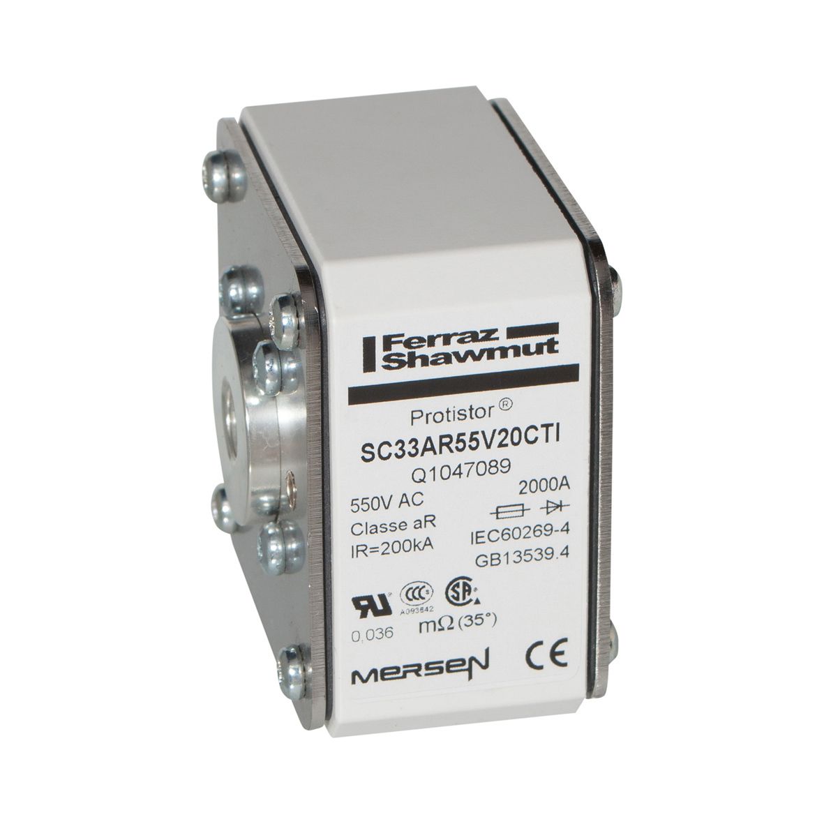 Q1047089 - Size 33 type TTI with indicator aR 2000 A 550VAC